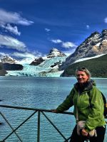 an der Spegazzinibase mit Aussichtsterrassen