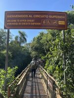 Der erste Rundweg zu den Wasserfällen