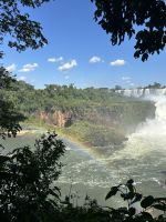 Wolkenspiel und Regenbogen