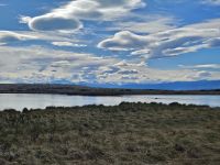 in der Lagune von El Calafate