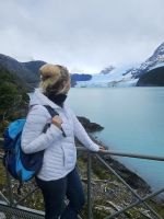 Blick auf den Spegazzini Gletscher