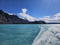 Landschaft während der Schifffahrt