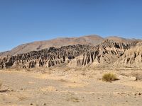 Fahrt durch die Anden zum Zug