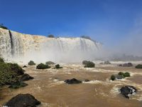 Iguazú-Wasserfälle Brasilien - ganz nah dran