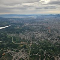 Rio von oben - es geht nach Hause
