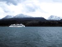 ein anderes Schiff im Beagle-Kanal