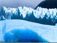 unwirkliches Blau am Perito Moreno Argentinien