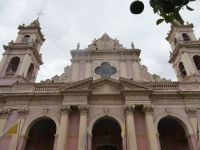 Eingang der Kathedrale in Salta Argentinien
