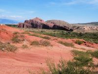 Felsformation Titanic Quebrada de las Conchas Argentinien