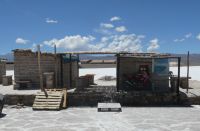 Häuser aus Salzziegeln in Salinas Grandes