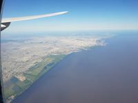 Landund über Rio de la Plata