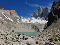 Wanderung Laguna y Base de las Torres in Torres del Paine - Patagonien (9)