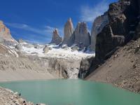 Wanderung Laguna y Base de las Torres in Torres del Paine - Patagonien (10)
