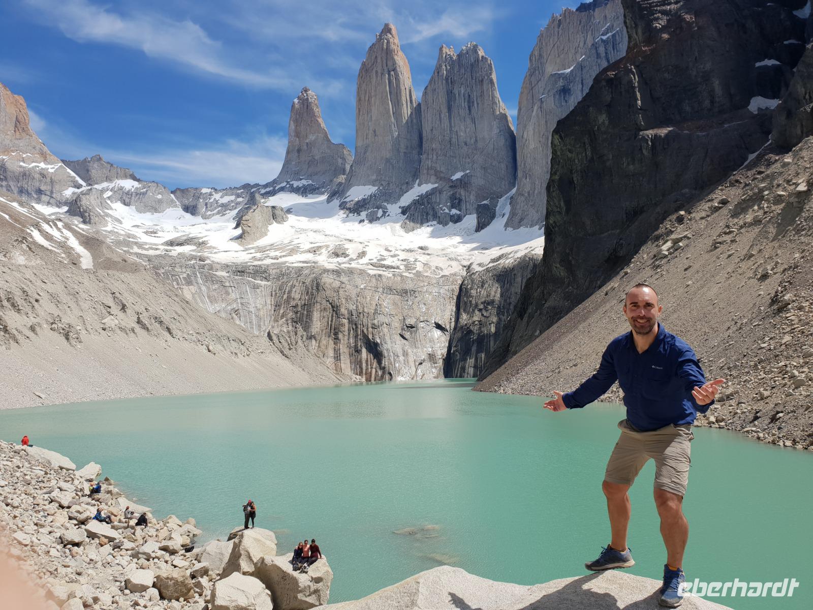 Wanderung Laguna y Base de las Torres in Torres del Paine - Patagonien (16)