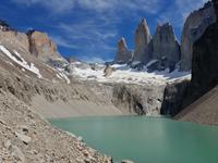 Wanderung Laguna y Base de las Torres in Torres del Paine - Patagonien (17)