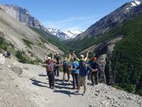 Wanderung Laguna y Base de las Torres in Torres del Paine - Patagonien (23)