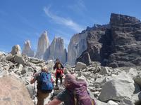 Wanderung Laguna y Base de las Torres in Torres del Paine - Patagonien (2)