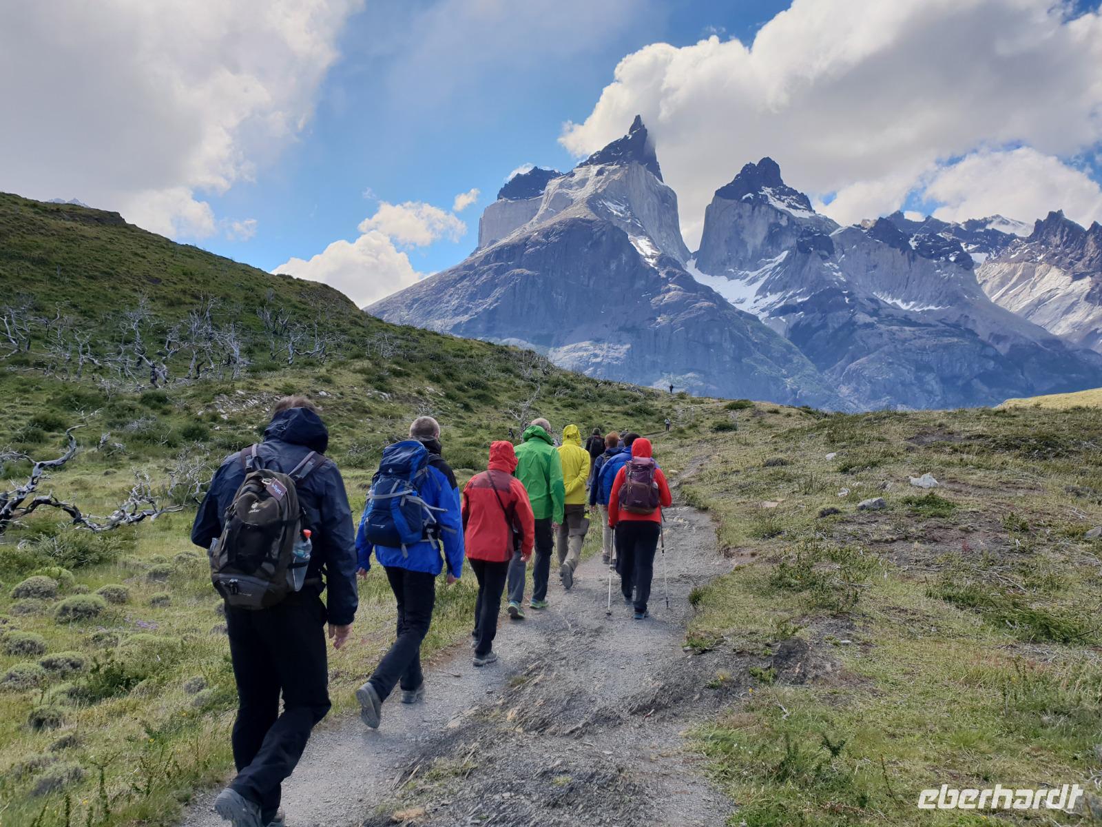 Wanderung zum Aussichtspunkt Los Cuernos in Torres del Paine National Park - Patagonien (11)