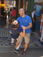 Tango in La Boca Viertel mit Petra