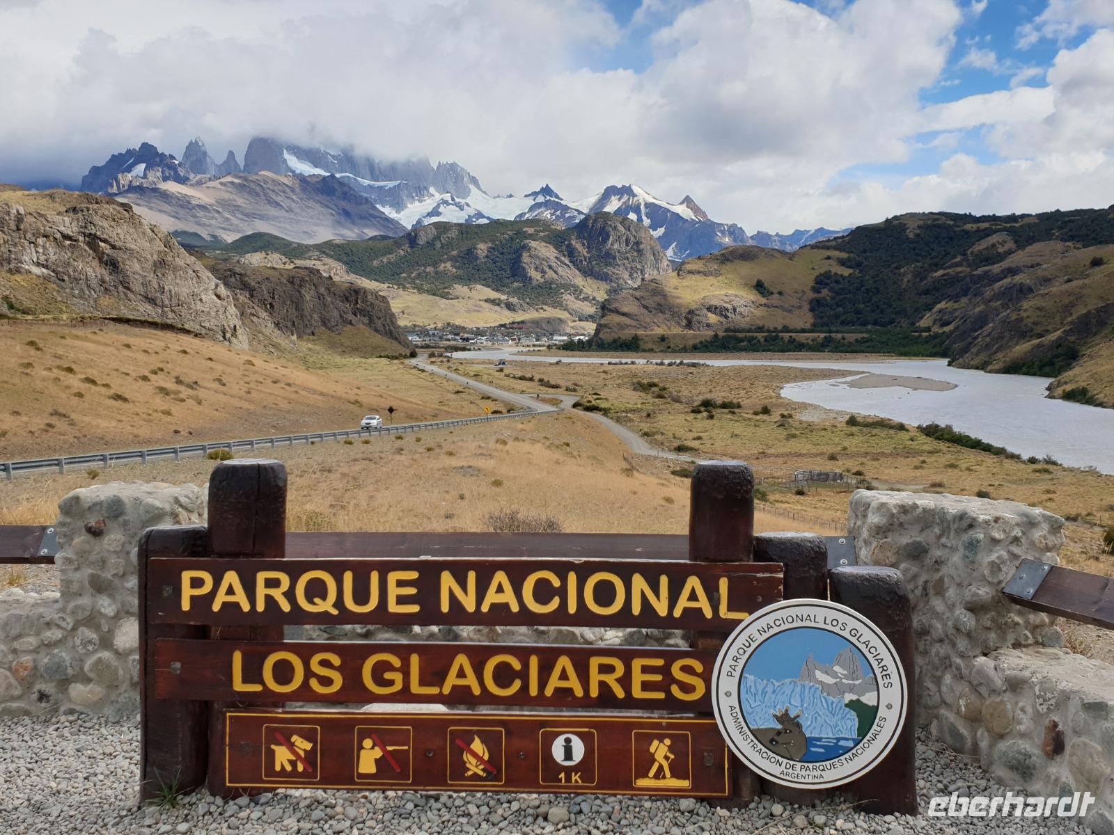National Park Los Glaciares in El Chalten