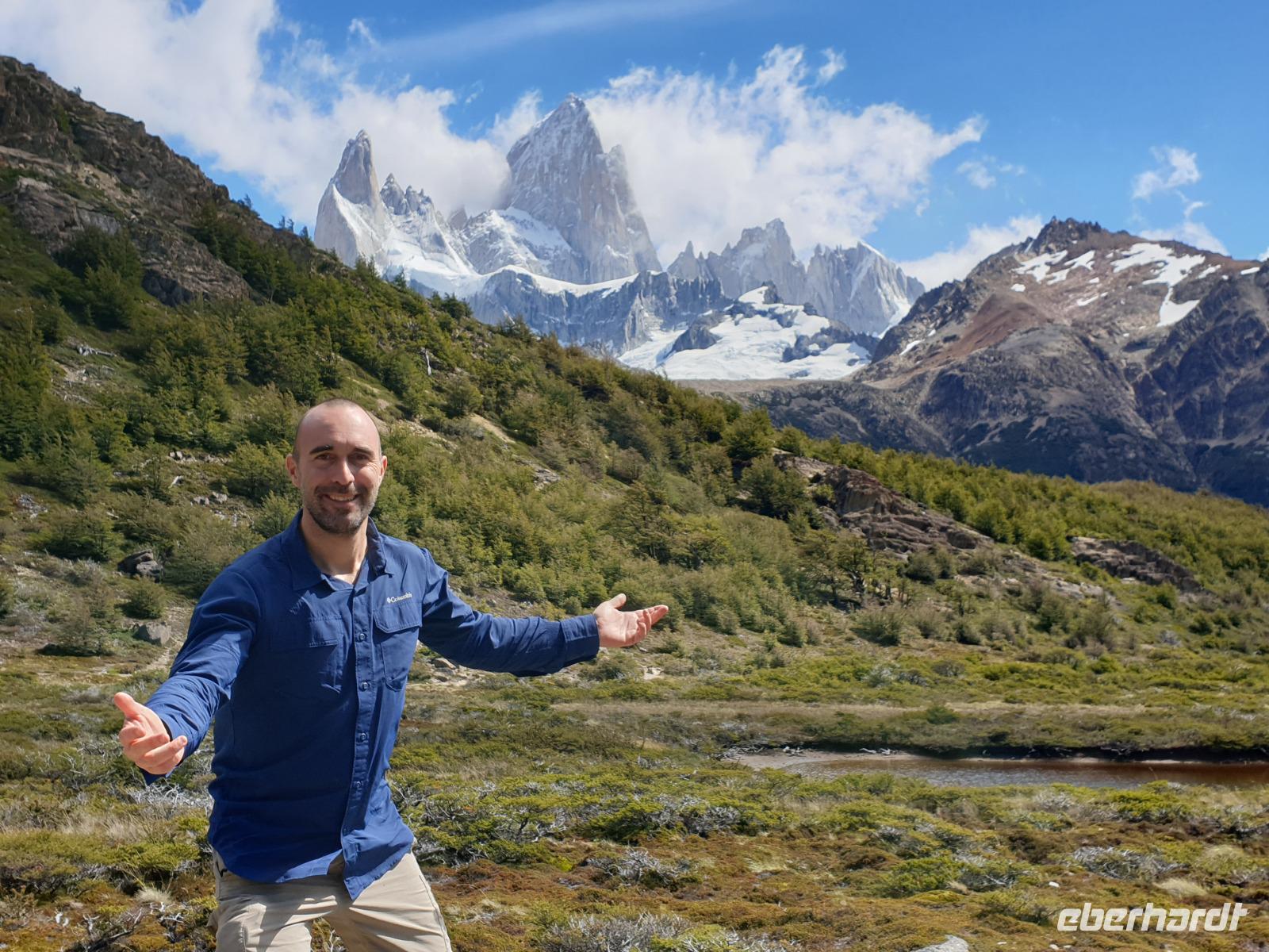 Wanderung zur Laguna de los Tres und Fitz Roy Massiv in El Chalten - Patagonien - Argentinien (22)