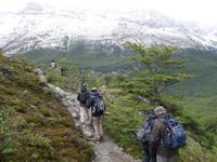 Die Wanderung hoch zum Laguna Huemul und Huemul Gletscher bei El Chalten (10)