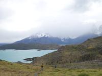 Wanderung bei Hosteria Pehoe zum Aussichtspunkt Los Condores in Torres del Paine Nationalpark (2)