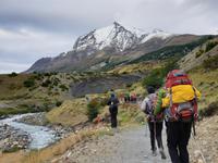 Wanderung zum Aussichtspunkt de las Torres in Torres del Paine Nationalpark - Patagonien - Chile (1)