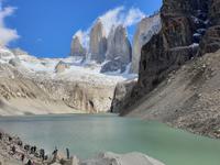 Wanderung zum Aussichtspunkt de las Torres in Torres del Paine Nationalpark - Patagonien - Chile (11)
