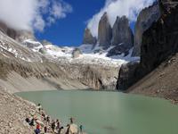 Wanderung zum Aussichtspunkt de las Torres in Torres del Paine Nationalpark - Patagonien - Chile (14)