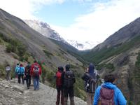 Wanderung zum Aussichtspunkt de las Torres in Torres del Paine Nationalpark - Patagonien - Chile (17)