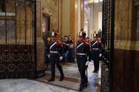 Wachwechsel am Grab von José de San Martín („Befreier Argentiniens“)