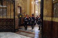 Wachwechsel am Grab von José de San Martín („Befreier Argentiniens“)