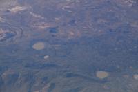 In der patagonischen Steppe: Seen wie Krater 