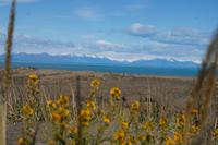 Die Anden im Hintergrund des Lago Argentino