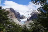 Der Piedras Blancas-Gletscher mit seiner Lagune