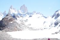 Die zugeschneite Laguna de los Tres 