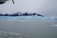 Der Gletscher vom Boot aus