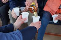 Wir trinken White Horse (Blend) mit Gletschereis