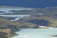 Stromschnellen zwischen ziwschen den Seen Nordenskjöld und Pehoé