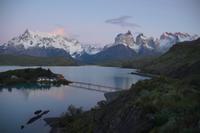 Sonnenaufgang am Torres del Paine-Massiv
