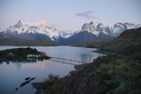 Sonnenaufgang am Torres del Paine-Massiv