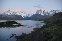 Sonnenaufgang am Torres del Paine-Massiv