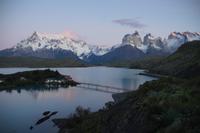 Sonnenaufgang am Torres del Paine-Massiv