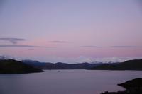 Sonnenaufgang über der Laguna Pehoé