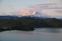 Sonnenaufgang über der Laguna Pehoé
