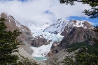 Der Piedras Blancas-Gletscher mit seiner Lagune