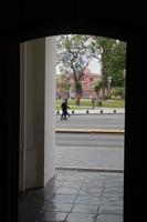Casa Rosada aus dem Cabildo gesehen 