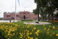 Der Garten der Casa Rosada 