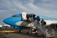 Hinflug nach Calafate